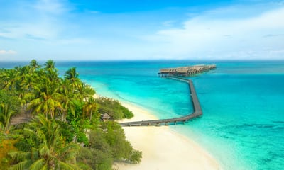 Relax with all-inclusive drinks & meals in the Maldives. (Ocean Villa upgrade)