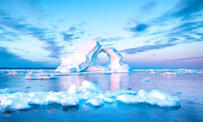 See icebergs throughout Disko Bay, Greenland (Itinerary 1).