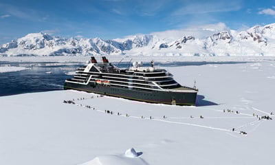 join a 21-night 5-star Seabourn voyage aboard the luxury ship, Seabourn Venture.