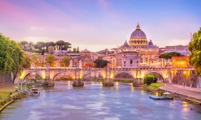 Seek out the historic sights in Rome, Italy.
