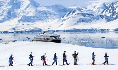Cruise to Antarctica from Argentina & set foot on the frozen continent with multiple Zodiac landings