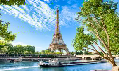 Begin your adventure in Paris, France.