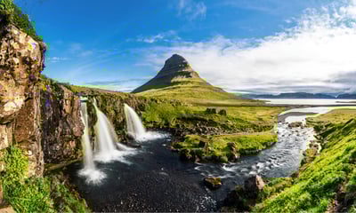 See the perfectly-pointed Kirkjufell Mountain on Iceland's Snaefellsnes Peninsula.
