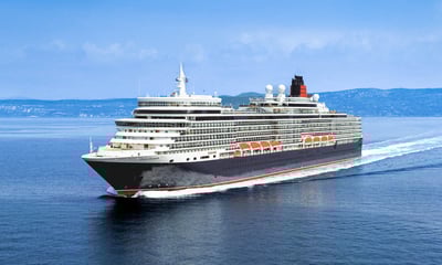 Cruise the Mediterranean in comfort aboard Cunard's Queen Elizabeth.