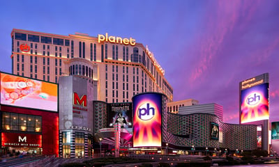Stay at Planet Hollywood Hotel & Casino in Las Vegas, Nevada.