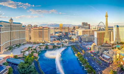 Las Vegas is known for its nightlife, casinos and bars.