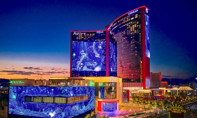 Stay at Resorts World Las Vegas.