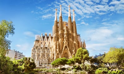 Park Guell is one of the most beautiful parks in Barcelona.