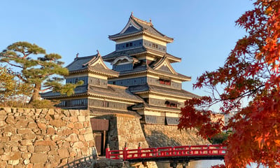 Step back in time at the elegantly black Matsumoto Castle.