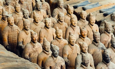 Stand in awe of the Terracotta Warriors in Xi'an, China.