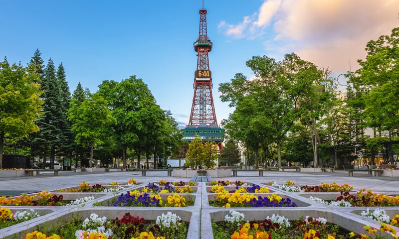 Enjoy time at leisure in Sapporo, Japan.