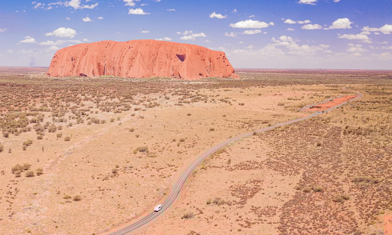 Uluru, Northern Territory, is a premier Australian outback experience.