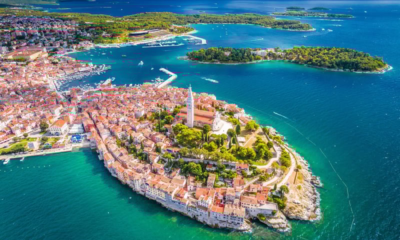 Explore the beautiful city of Rovinj, Croatia.