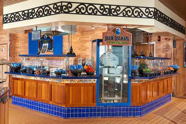 Blueiguana Cantina cruise highlight