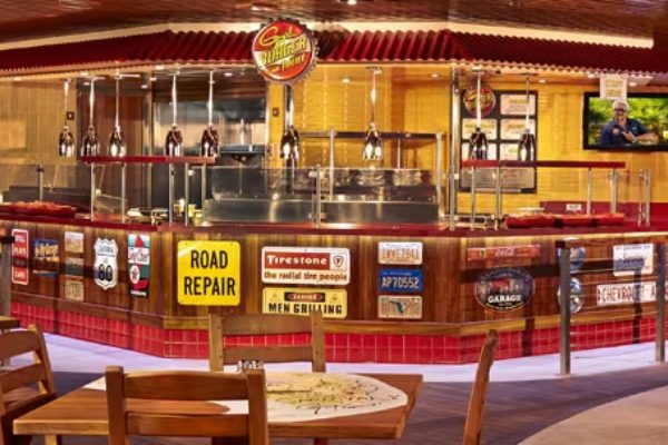 Guy's Burger Joint cruise highlight