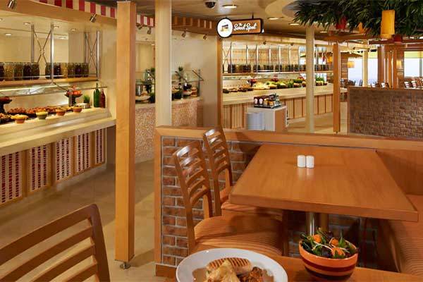 Lido Restaurant cruise highlight