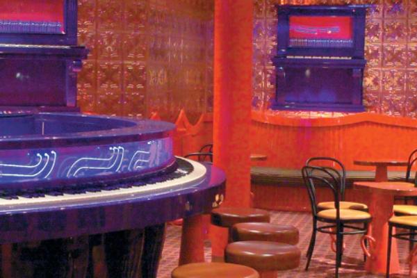 Scott's Piano Bar cruise highlight