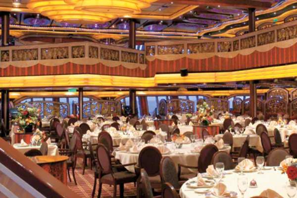 The Posh Aft Dining Room cruise highlight