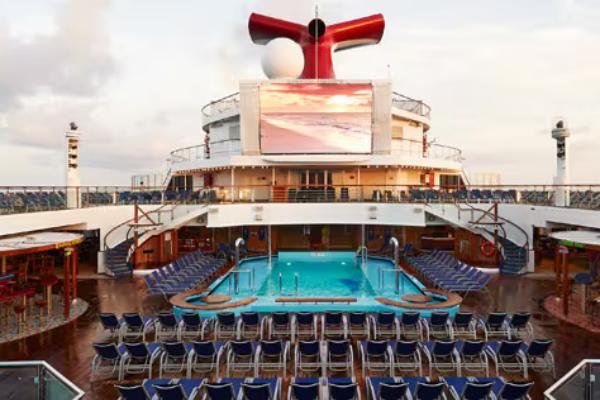 Timeless Main Pool and Bar cruise highlight