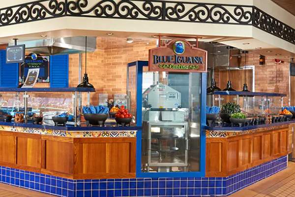 Blueiguana Cantina cruise highlight