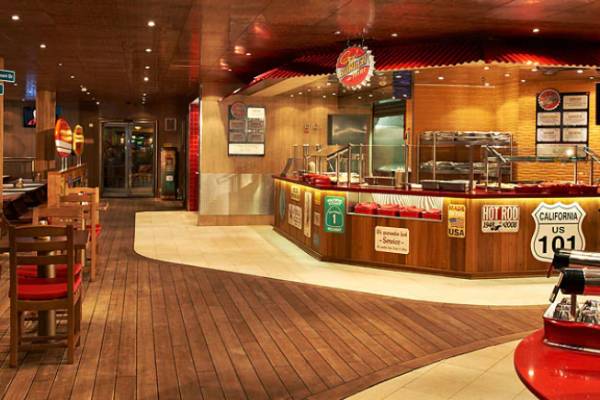 Guy's Burger Joint cruise highlight