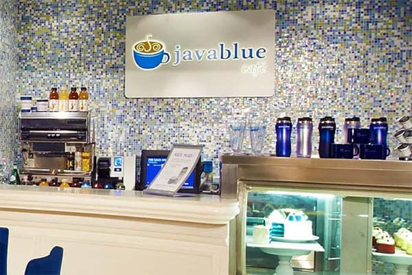 Java Blue Cafe cruise highlight