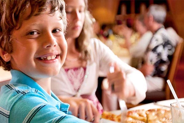 Kids' Menus cruise highlight