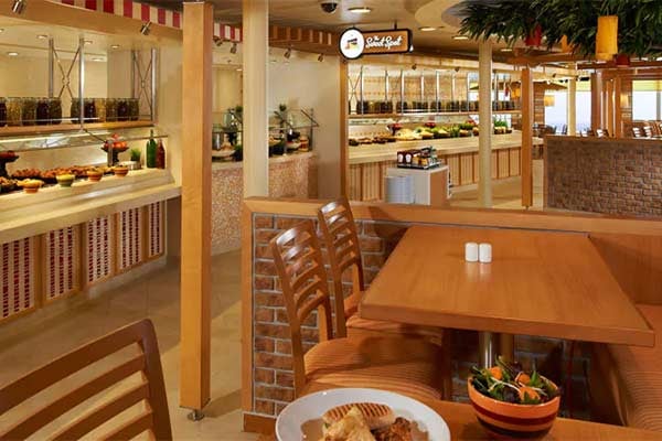 Lido Restaurant cruise highlight