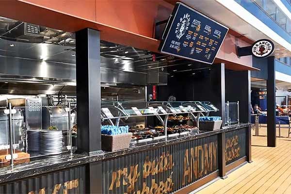 Guy's Pig and Anchor Bar-B-Que cruise highlight