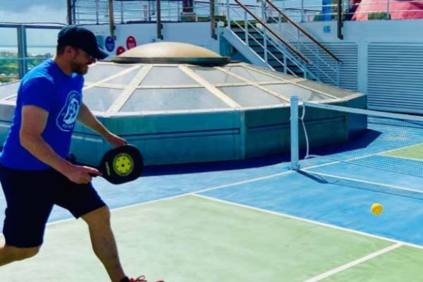 Pickleball cruise highlight