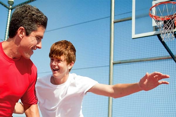 Basketball cruise highlight