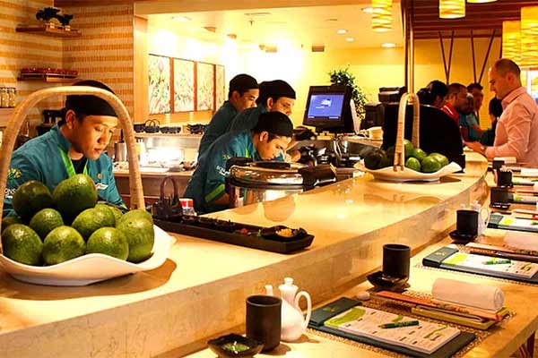 Bonsai Sushi cruise highlight