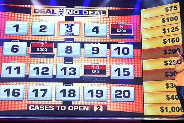 Deal Or No Deal cruise highlight