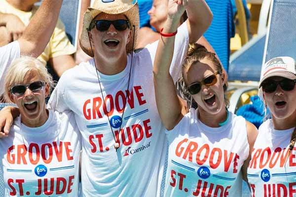 Groove For St. Jude cruise highlight