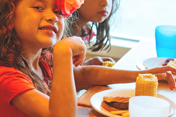 Kids Meal For Campers cruise highlight