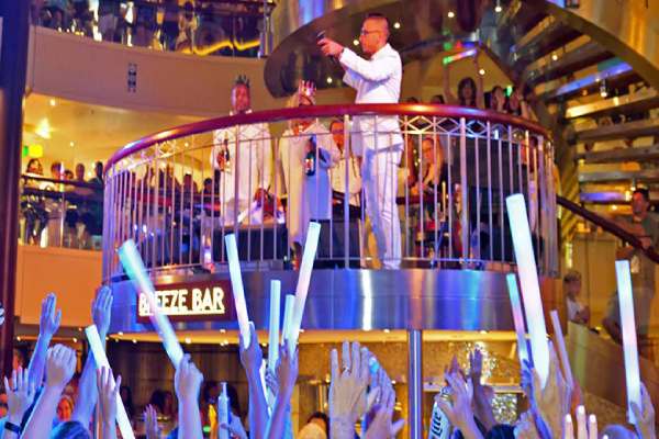 White Hot Night Party cruise highlight