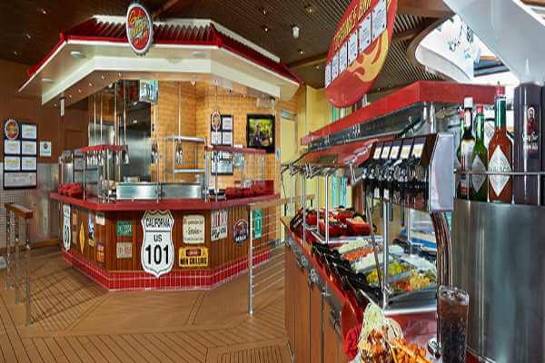 Guy's Burger Joint cruise highlight