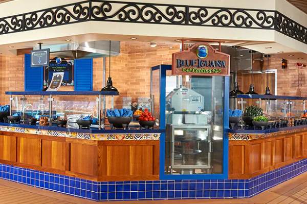 Blueiguana Cantina cruise highlight