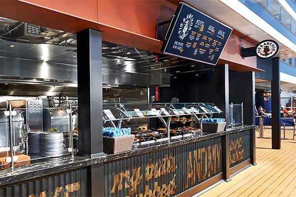 Guy's Pig and Anchor Bar-B-Que cruise highlight