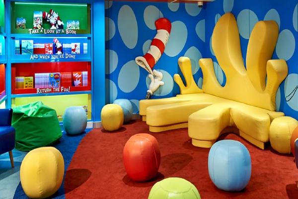 Dr. Seuss Bookville cruise highlight