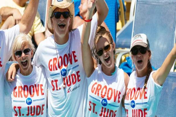 Groove For St. Jude cruise highlight