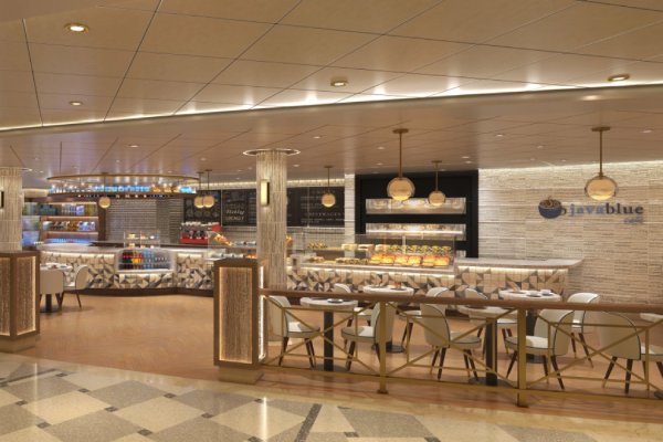 Java Blue Cafe cruise highlight