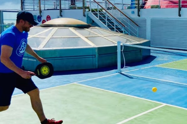 Pickleball cruise highlight