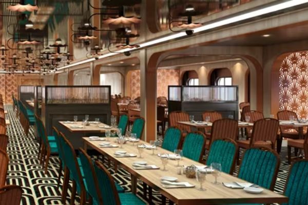 Atlantic Restaurant cruise highlight