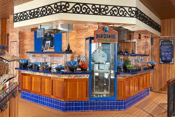 Blueiguana Cantina cruise highlight