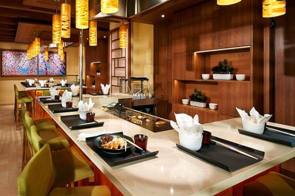 Bonsai Teppanyaki cruise highlight