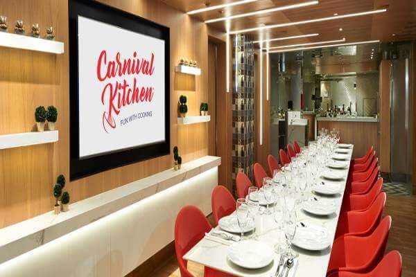 Carnival Kitchen cruise highlight