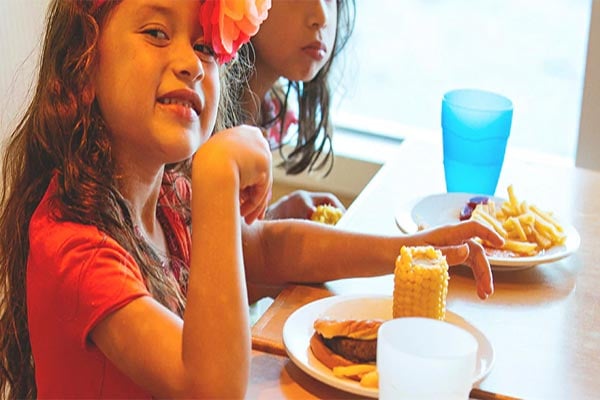Kids Meal for Campers cruise highlight