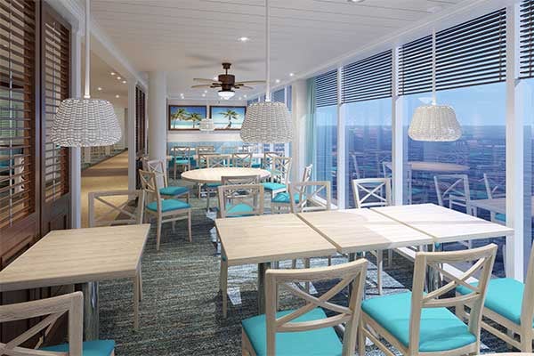 Lido Marketplace cruise highlight