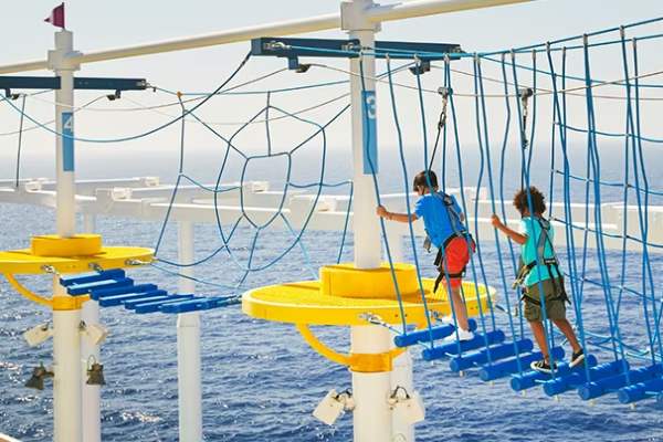 Ropes Course cruise highlight